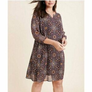 NWT Ryllace Silk Tunic Dress